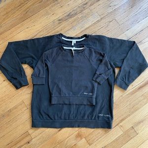 Gray Label - mama and kid sweatshirt set